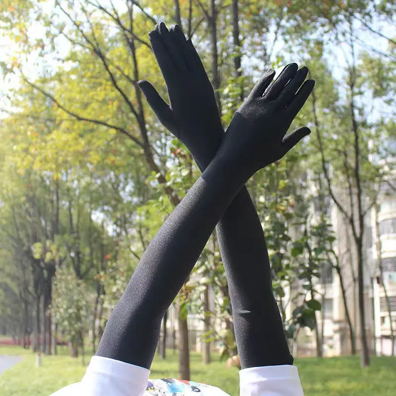 Sun protection thin stretch breathable fursuit gloves - Image 3