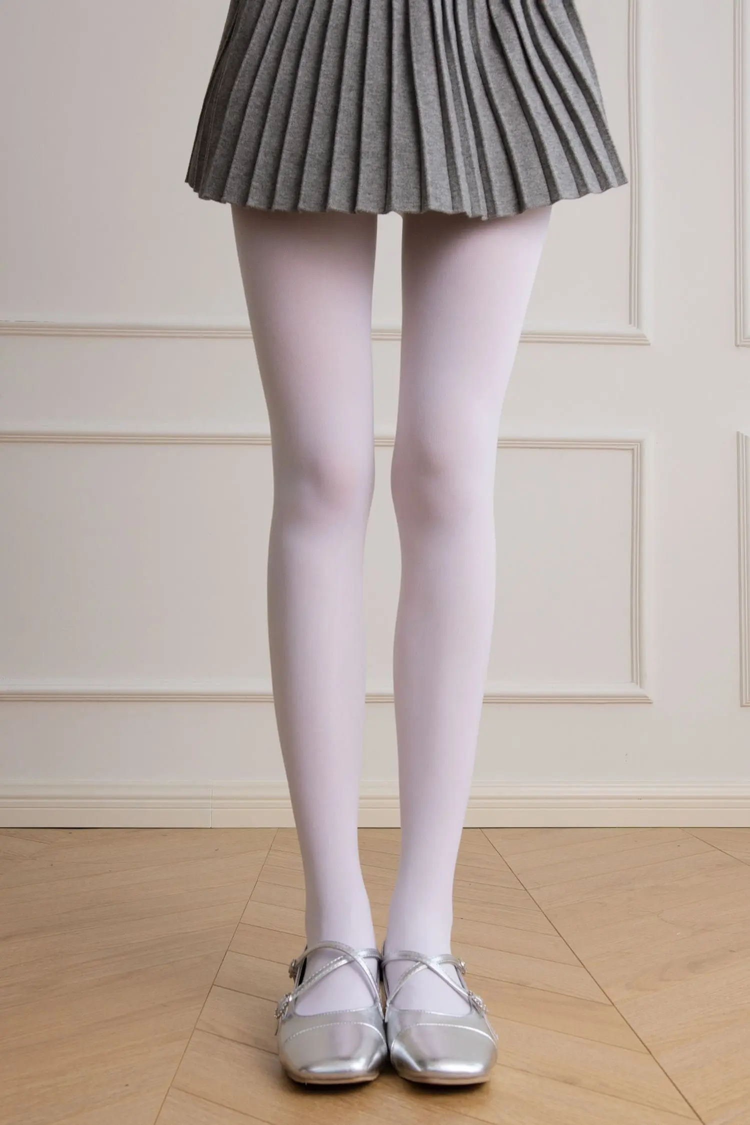 Velvet stockings JK girl white silk stockings - Image 7
