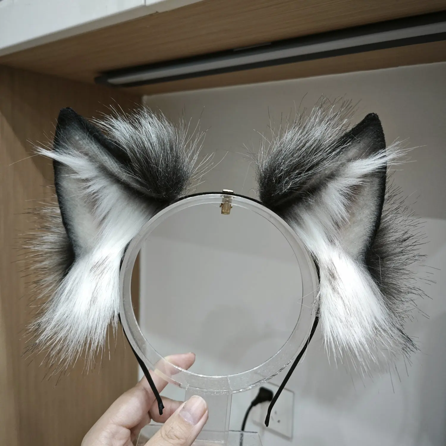 【Wolf】simulated gray with black wolf ears - Image 10