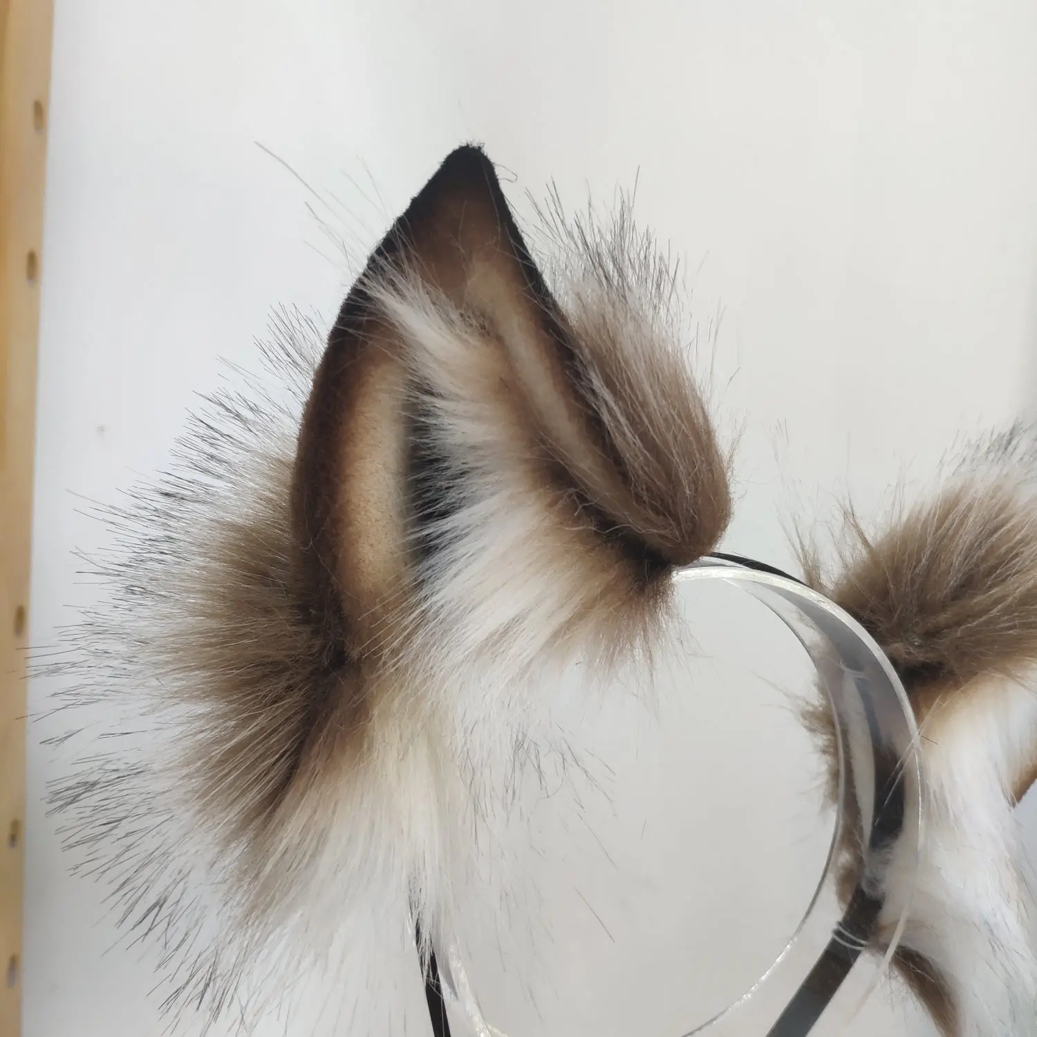 【Wolf】simulated gray with black wolf ears - Image 4