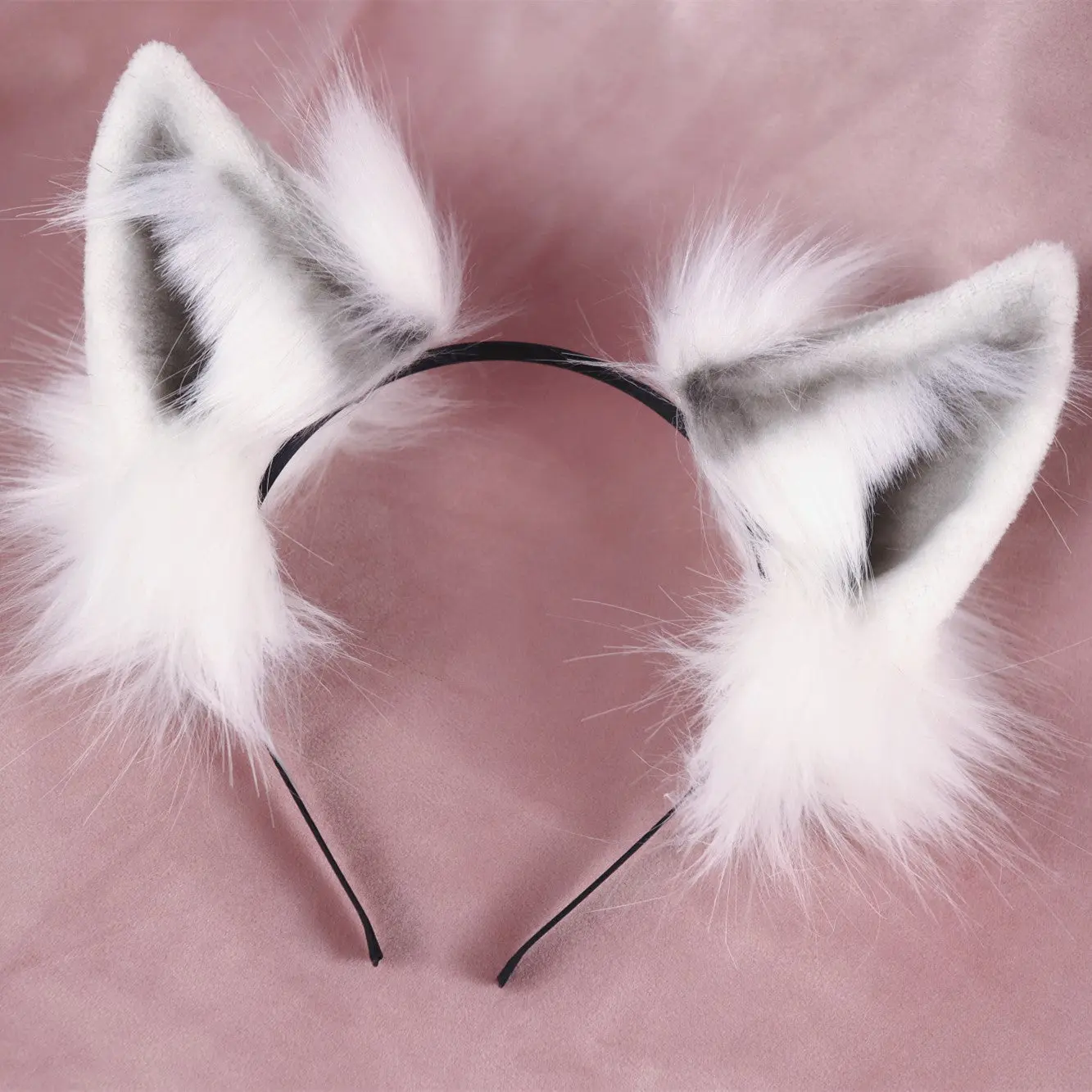 【Wolf】simulated gray with black wolf ears - Image 9