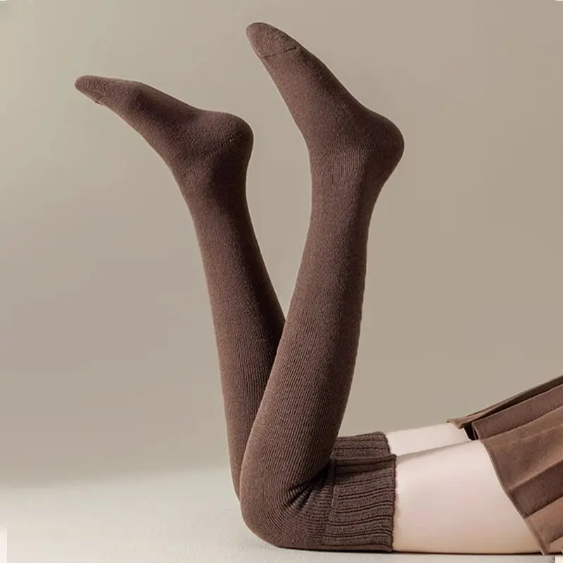 Women's cashmere over the knee socks - Image 4